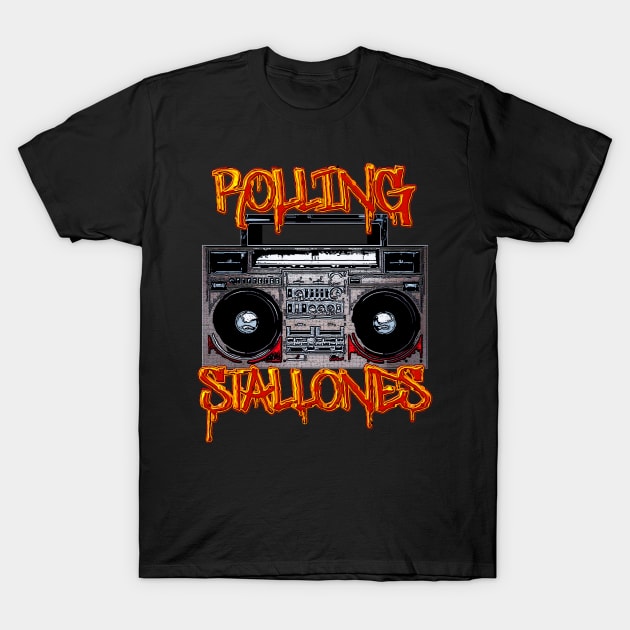 Rolling Stallones Boombox T-Shirt by Rolling Stallones USA